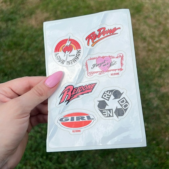 Re/Done Other - Re/Done Limited Edition Stickers